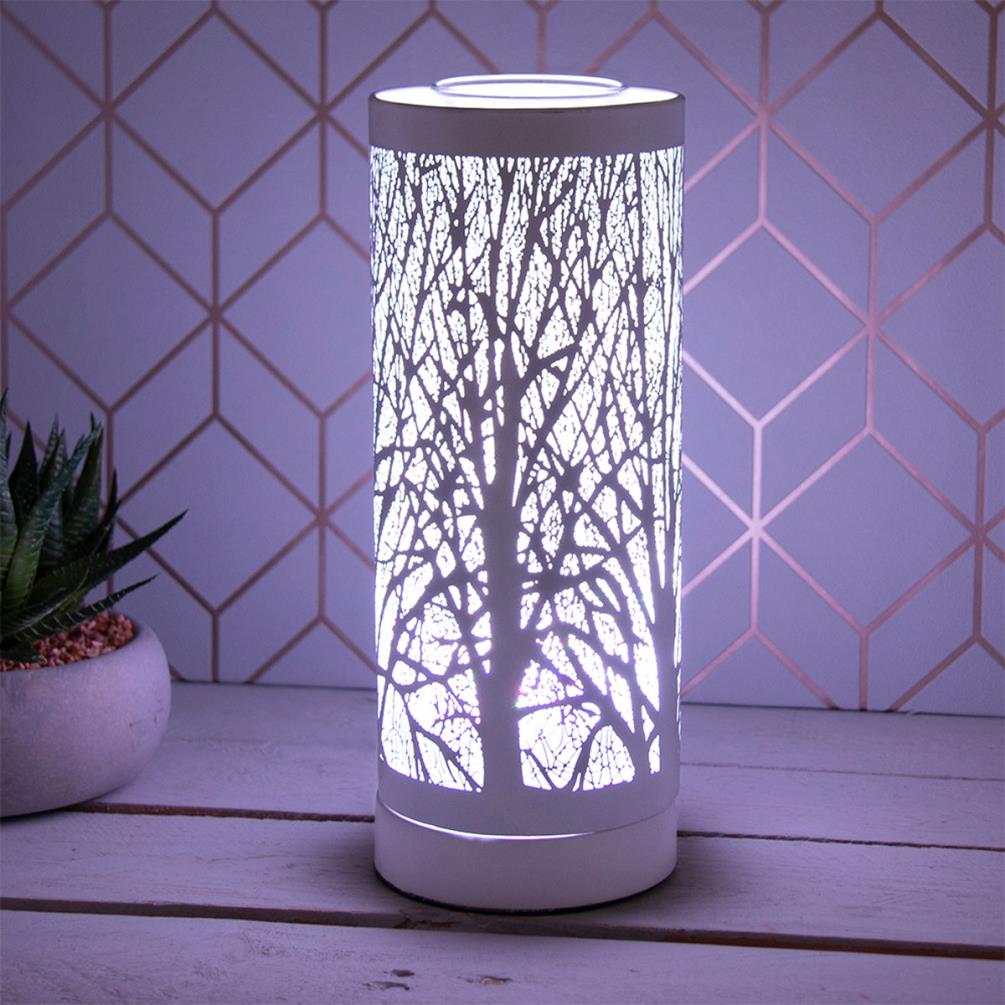 Desire Aroma Colour Changing White Tree Electric Wax Melt Warmer Extra Image 1